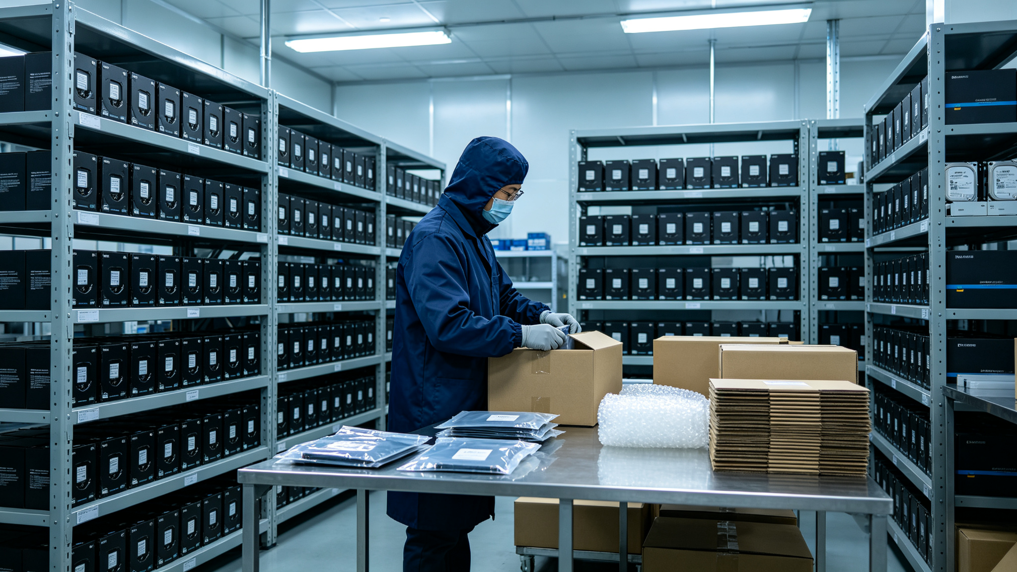 润元嘉呈博讯升级存储硬件订单履约流程，全链路把控品质与交付